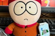 1998 South Park 5.5" Stan "felt shoes"Plush with all tags