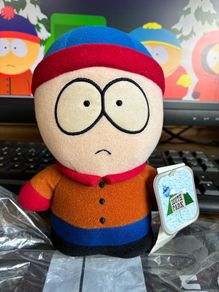1998 South Park 5.5" Stan "felt shoes"Plush with all tags