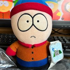 1998 South Park 5.5" Stan "felt shoes"Plush with all tags
