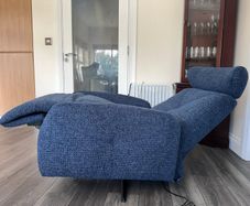 Fabric made power recliner Sofa