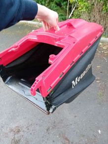 lawnmower grass box