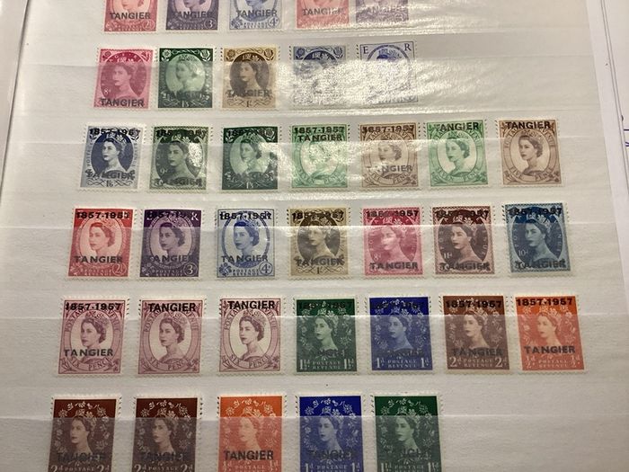 stamps British Tangier