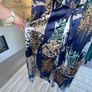 Ladies Navy multi coloured Shirt Dress from Pieces Image 9