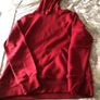 Mens Burgundy hoodie size M Image 3