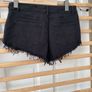 shorts  Bershka size 10 black frayed end style Image 6