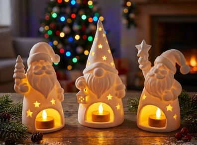 Atmospheric Christmas Figures 3d printed