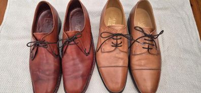 2 pairs Barker shoes