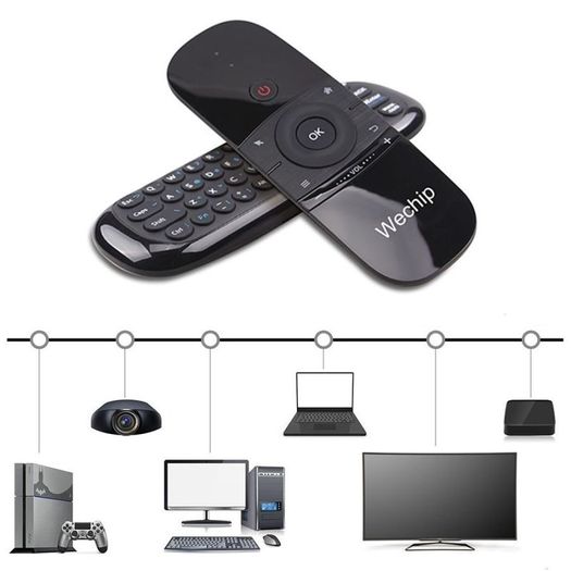 Smart Fly Air Mouse Dual Side Rechargeble Mini IR Remote Control..