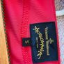 Stunning genuine designer Vivienne Westwood Anglomania red midi dress size small Image 3