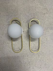 Wall lights x 2