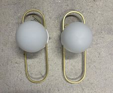 Wall lights x 2