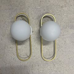 Wall lights x 2
