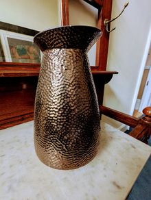 Bronze Flower Jug