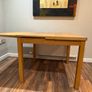 Extendable Dining Table-Oak Effect-Excellent Condition Image 5