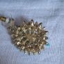 Diamante & Torquoise Statement Earrings Image 3