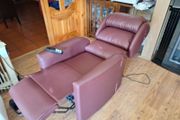 electric riser recliner armchair