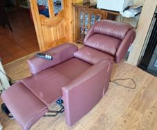 electric riser recliner armchair