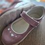 clarks girls shoe 7 1/2, 25w, 8w Image 2