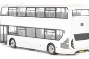 Northcord : 1:76 white bus, Free Post