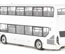 Northcord : 1:76 white bus, Free Post