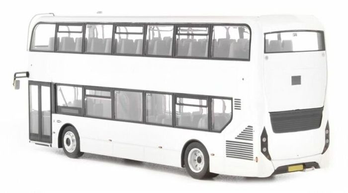 Northcord : 1:76 white bus, Free Post