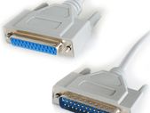 RS232 Male to Female Straight Cable Lead Printer PC Connection