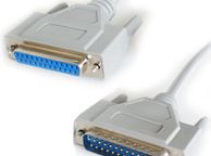 main image for ad RS232 Male to Female Straight Cable Lead Printer PC Connection