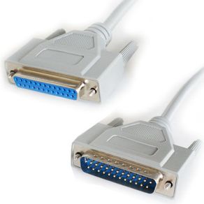 RS232 Male to Female Straight Cable Lead Printer PC Connection