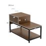 BRAND NEW Coffee Table Modern Minimalist Office Furniture Storage Cabinet with Drawer Image 2