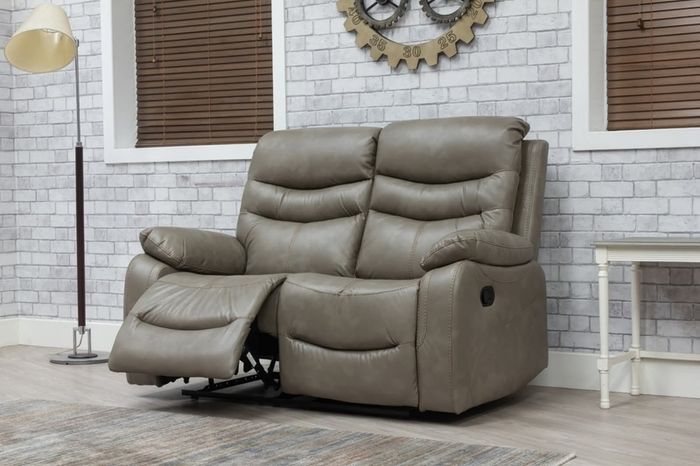 New 3+2 or 3+1+1 Leather Manual Recliner Sofa Set