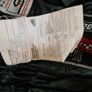 motorbike bike trousers pants leather black uk8 36 race tec alien . Image 3