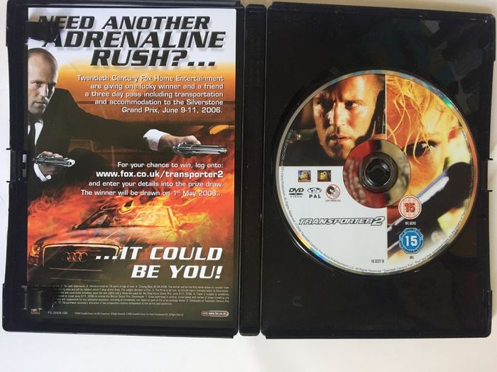 Transporter 2 [2005] Jason Statham [Movie DVD]