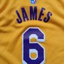 Authentic NBA Nike Lakers Basketball Set ((James 6)) Image 7