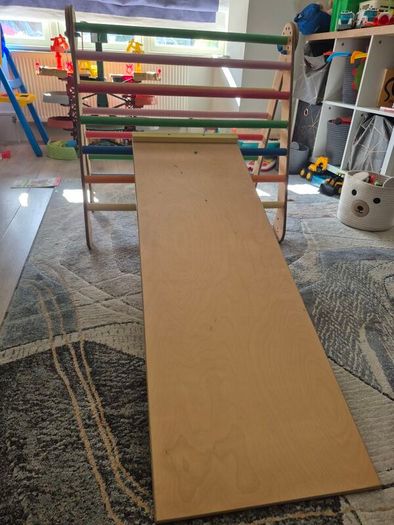 wooden climbing framer