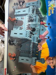 Large Playmobil Castle Bundle Walls Towers Doors Battlements Knights Castle Parts