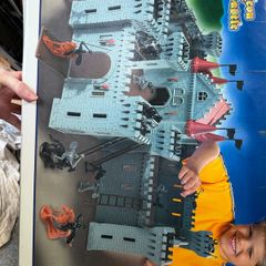 Large Playmobil Castle Bundle Walls Towers Doors Battlements Knights Castle Parts