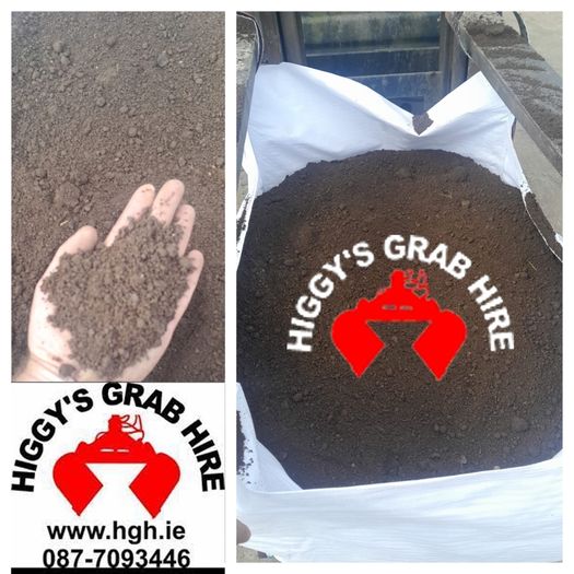 Top Soil, From Higgys Grab Hire. www.hgh.ie FLASH SALE