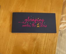 Glamping under the stars gift voucher