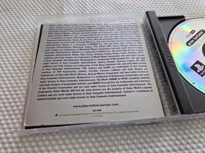 Grand Turismo PlayStation1 Ps1 PlayStation2 Ps2 Games Original
