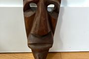 Mamuthones Wooden Mask wall art