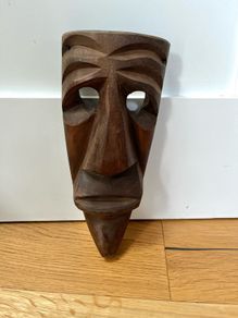 Mamuthones Wooden Mask wall art