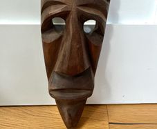 Mamuthones Wooden Mask wall art