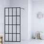 Walk-in Shower Screen Tempered Glass 100x195 cm Image 5
