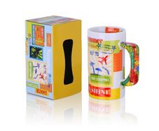 Large Porcelain Mug 550ml Summer Ticket