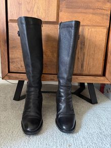 Clarks leather boots
