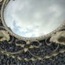 Vintage Convex Mirror Metal Image 3