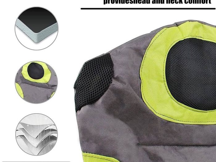 Camping Chair, Padded Camping Chairs for Adults with Armrests and Cup Holder, Heavy Duty Folding Chair Portable for Fishing Beach, Perfect for Caravan Trips, BBQs, Garden, Picnic, Travelling (FREE SHIPPING)