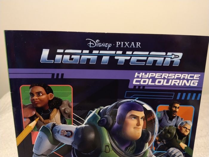 Disney Pixar Lightyear Sounds Book Hardback &  Hyperspace Colouring Book