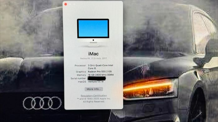 Apple iMac 21.5 Retina 4K 2017