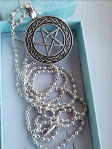 Pentegram Necklace Freepost
